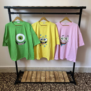 تیشرت لانگ انیمیشنی