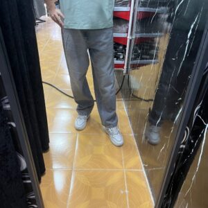 شلوار جین بگ طوسی مردانه