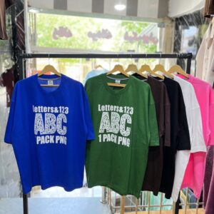 تیشرت باکسی abc